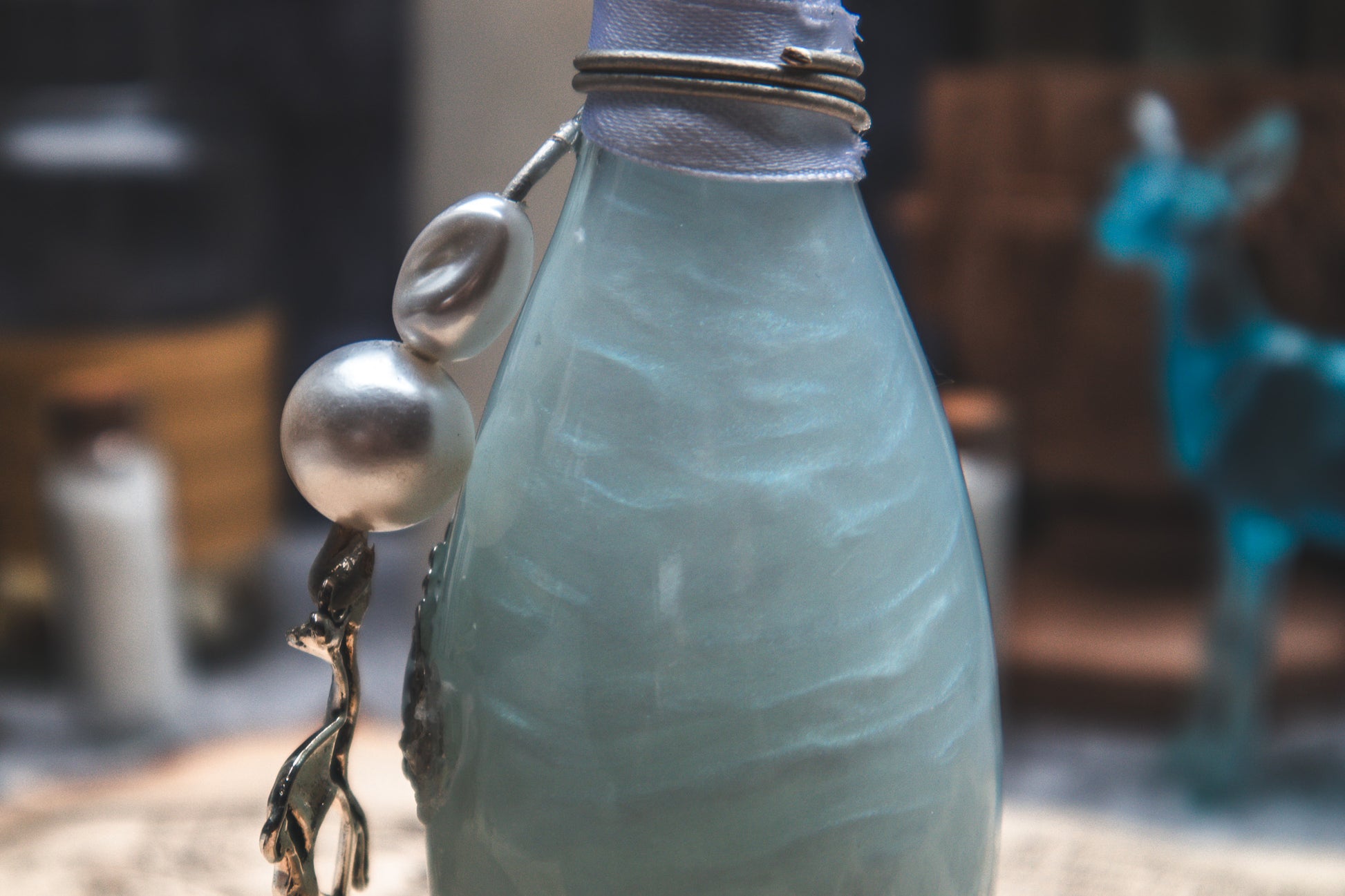 Memory Vial 31st of October - Glow in the dark potion - The Flaming Feather & Flaming Filament