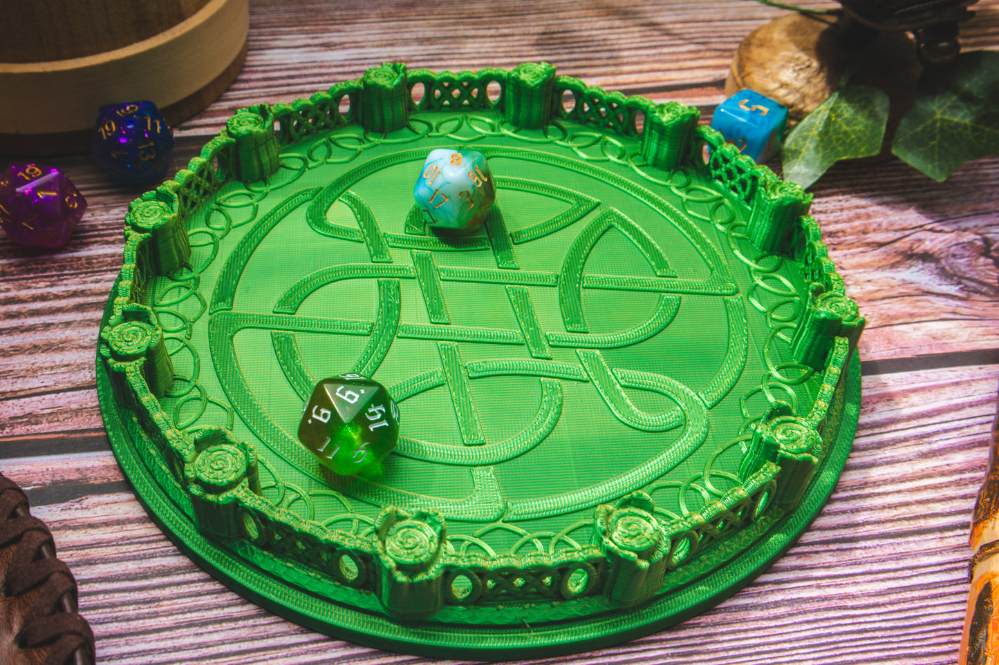 Druid Circle dice tray