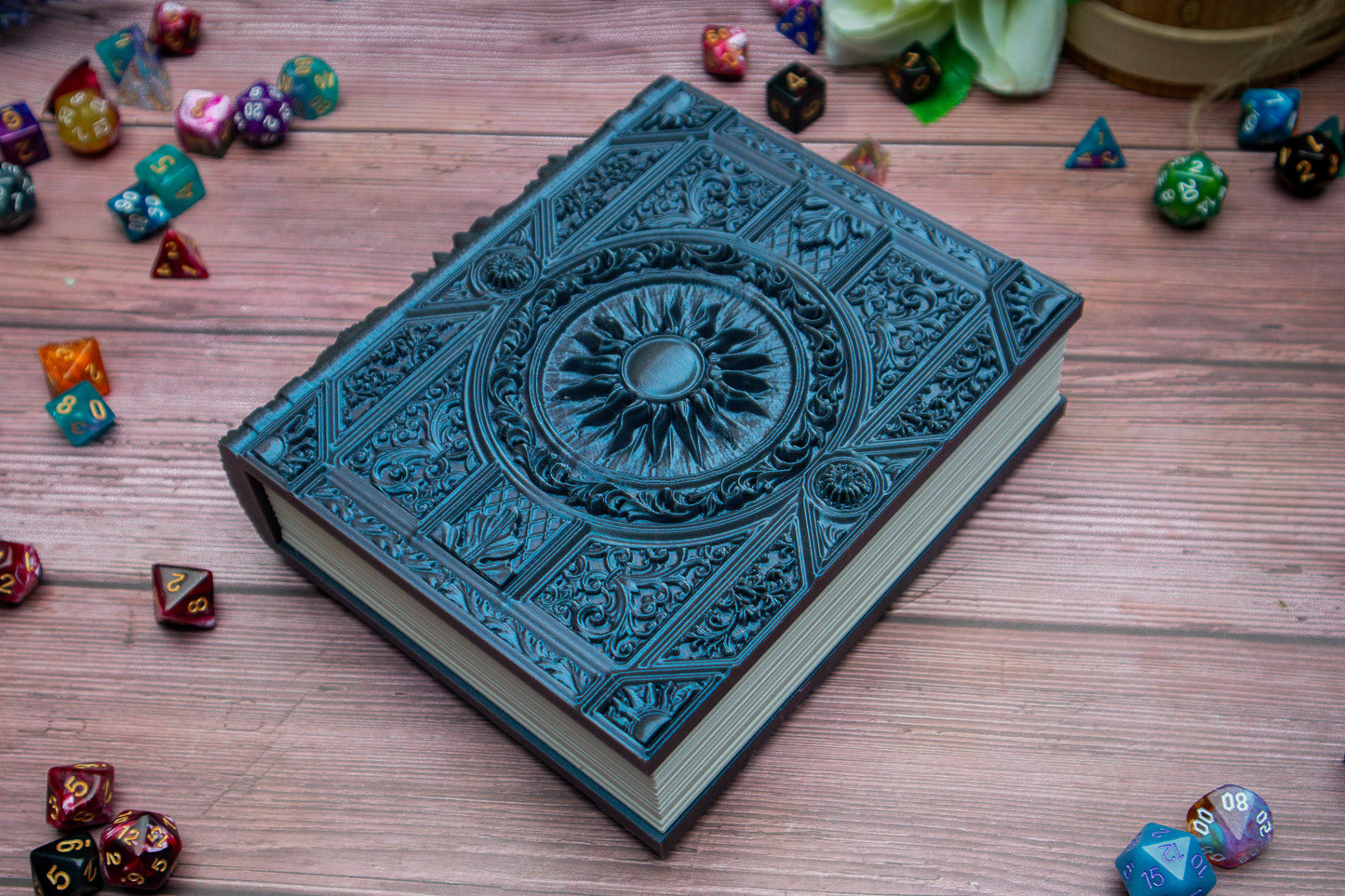 Sun Dice tome - Dice holder & Dice tray
