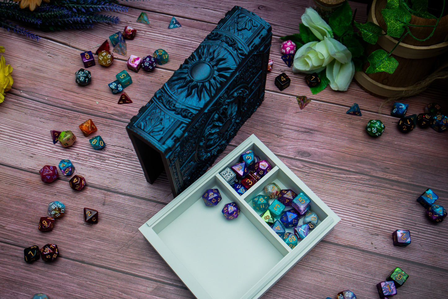 Sun Dice tome - Dice holder & Dice tray