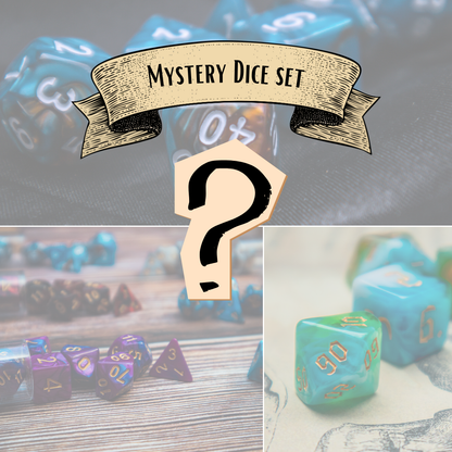 MYSTERY dice set Polyhedral
