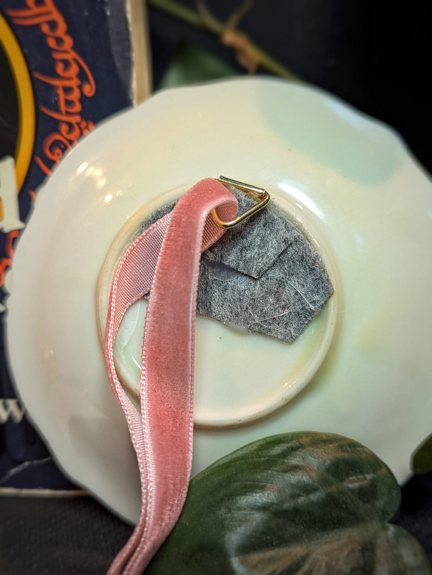 Hobbit door on plate