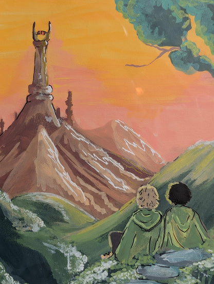 Little Hobbit drawing