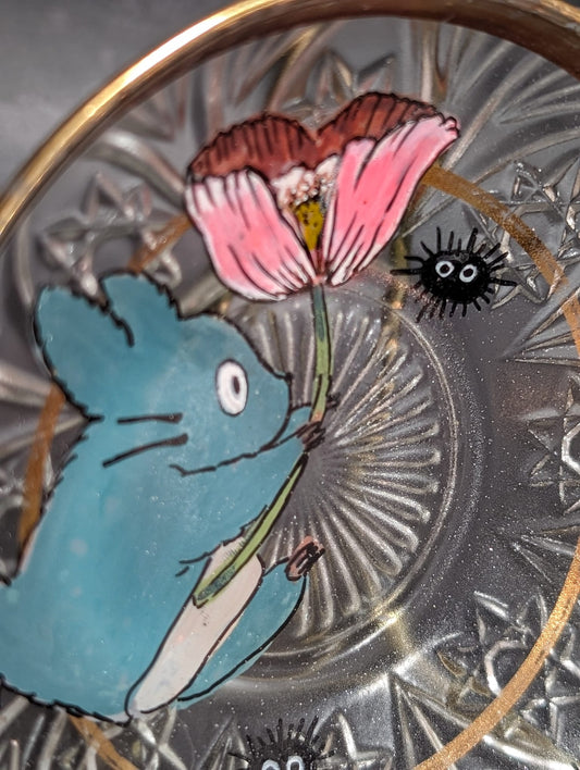Plate with Totoro