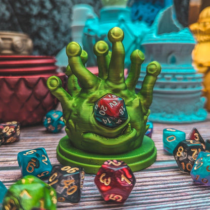 Beholder dice guardian - The Flaming Feather & Flaming Filament