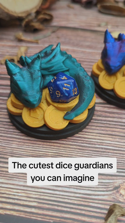 Baby dragon D20 dice guardian