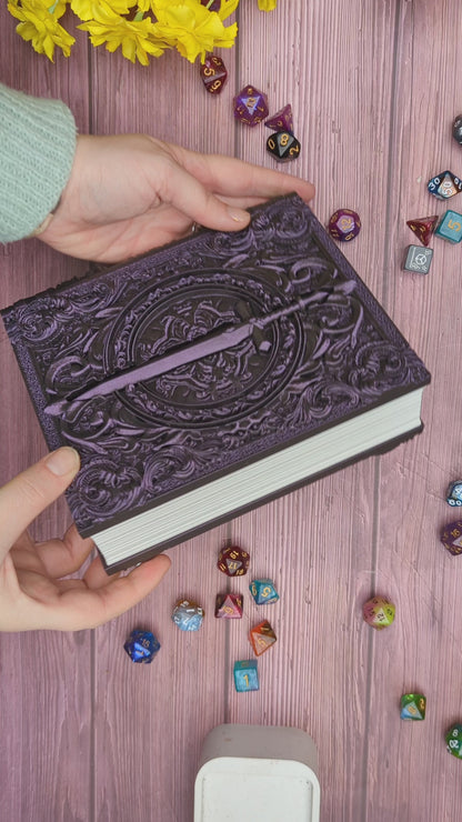 Lyre Bard Dice tome - Dice holder & Dice tray