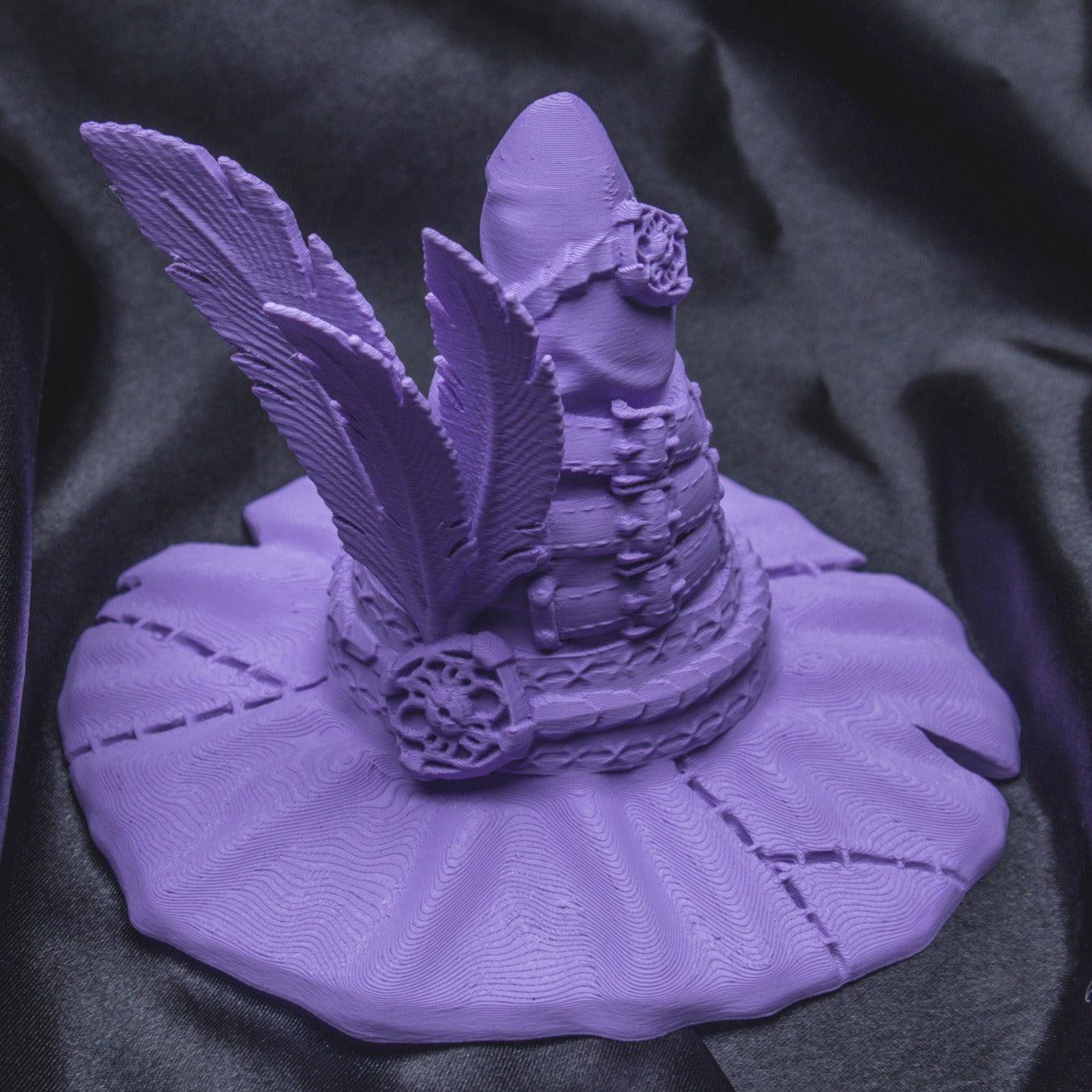 Wizard Hat dice holder - The Flaming Feather & Flaming Filament