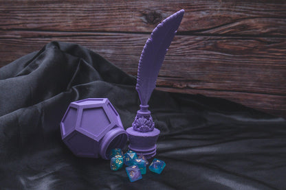 Quill and Ink Dice holder