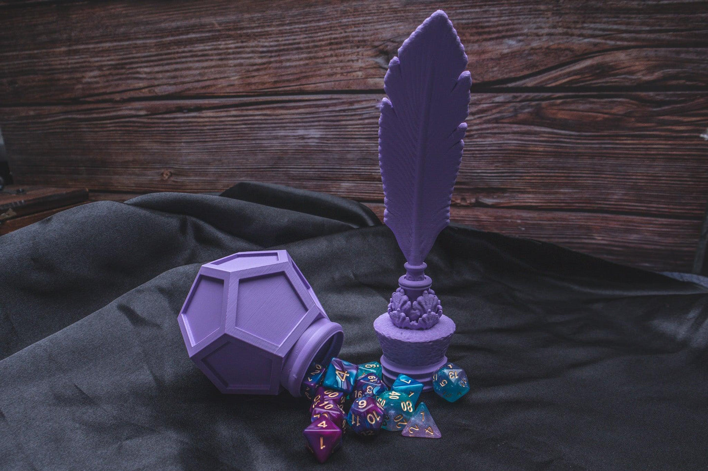 Quill and Ink Dice holder
