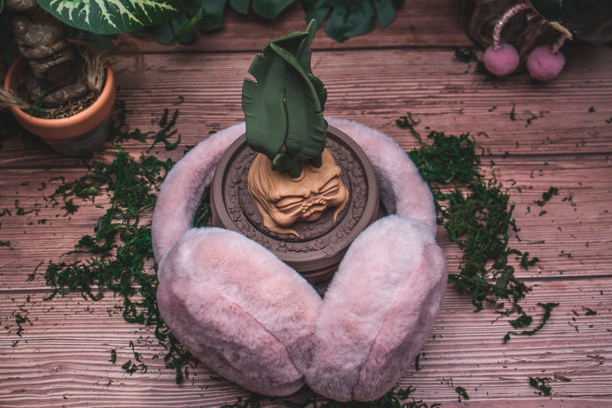 dice plant pot Mandrake Plant Pot jewelry or dice box – The Flaming Feather & Flaming Filament