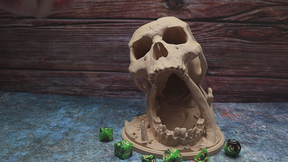 Deserts Kiss Skull Dice Tower