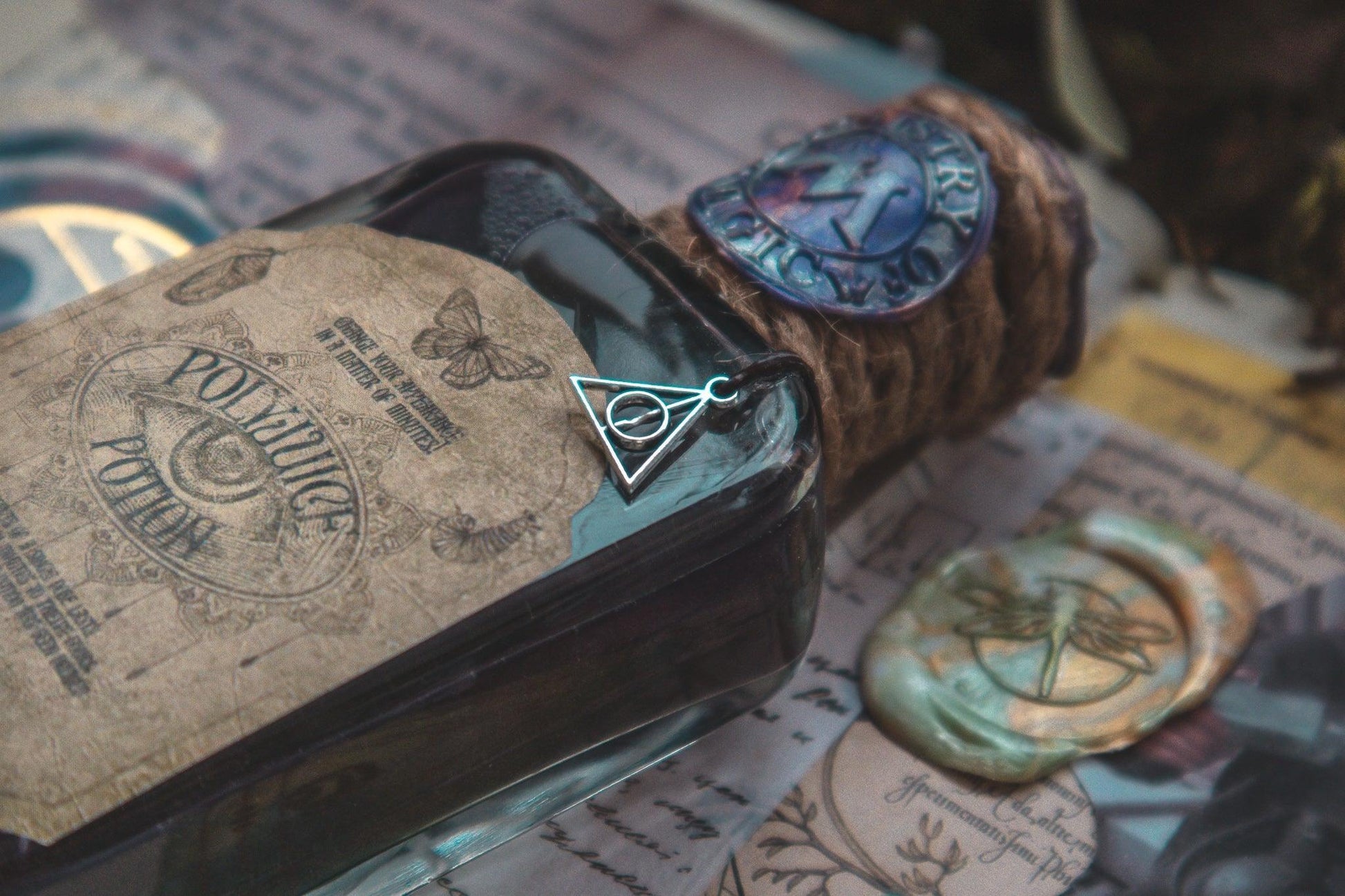 Polyjuice potion - The Flaming Feather & Flaming Filament